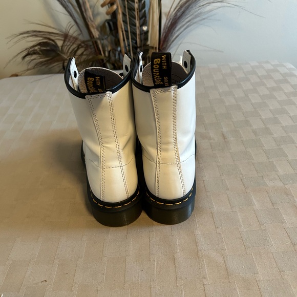 Dr. Martens 1460 Patent Leather Lace Up Combat Boots - Picture 6 of 13